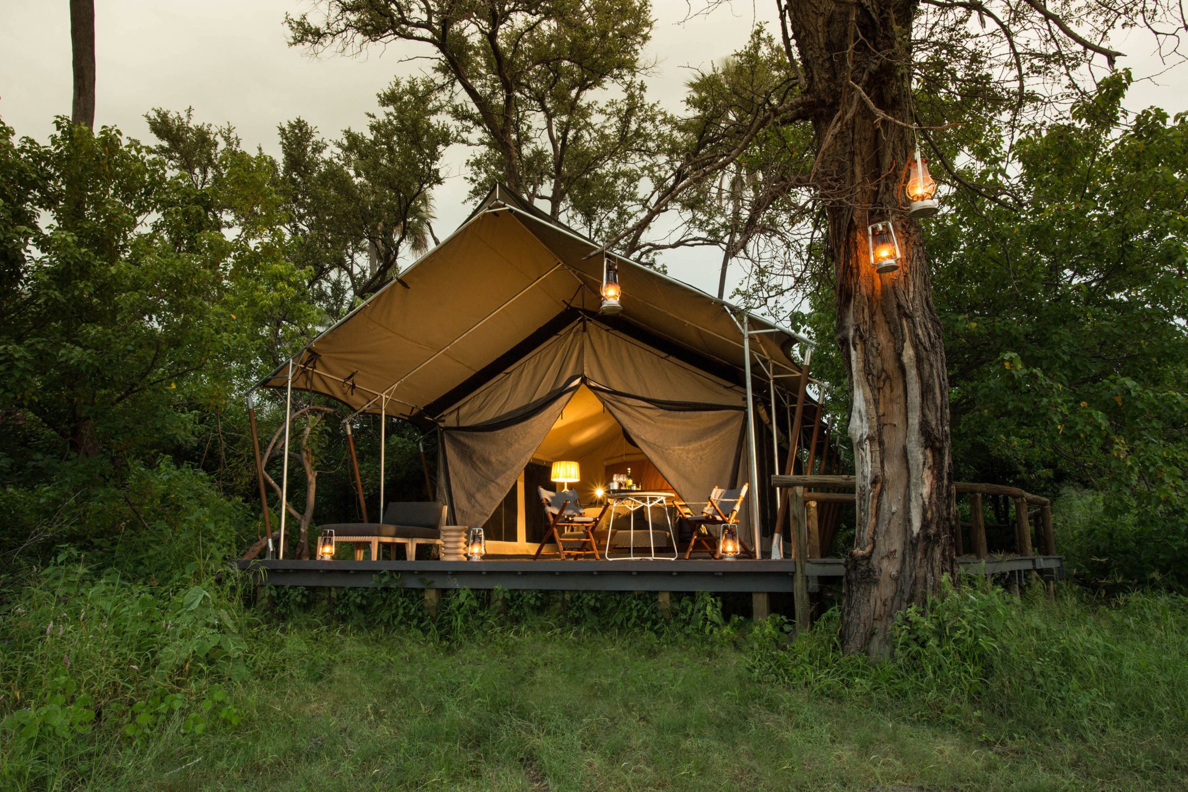 Rooms | Gomoti Plains | Okavango Delta | Machaba Safaris