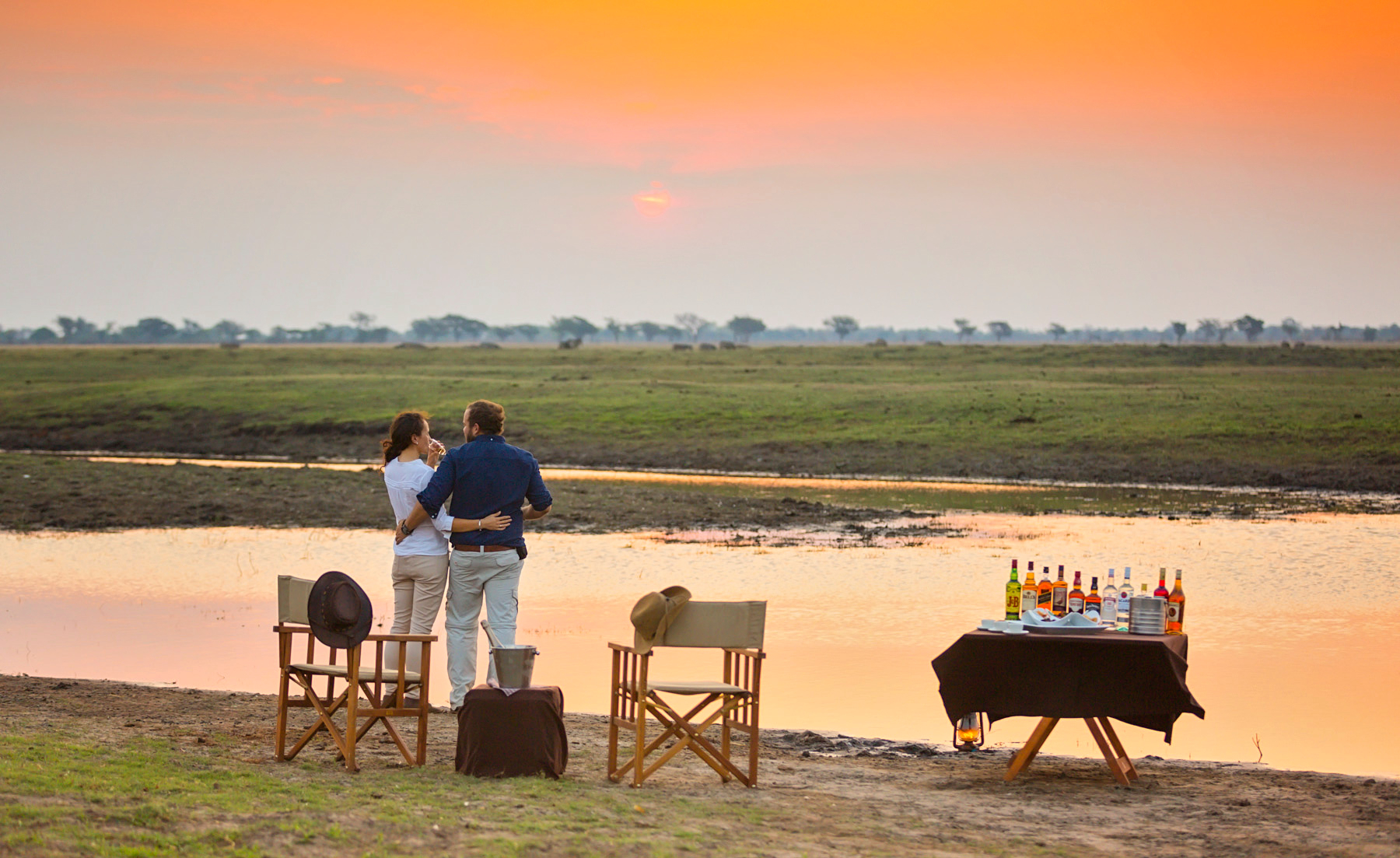 Spotlight On Chobe Sept Romantic Sundowners Spotlight On Chobe Sept Romantic Sundowners