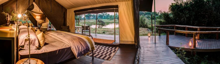 Essentially Machaba Package Machaba Safaris Gomoti Plains Suite