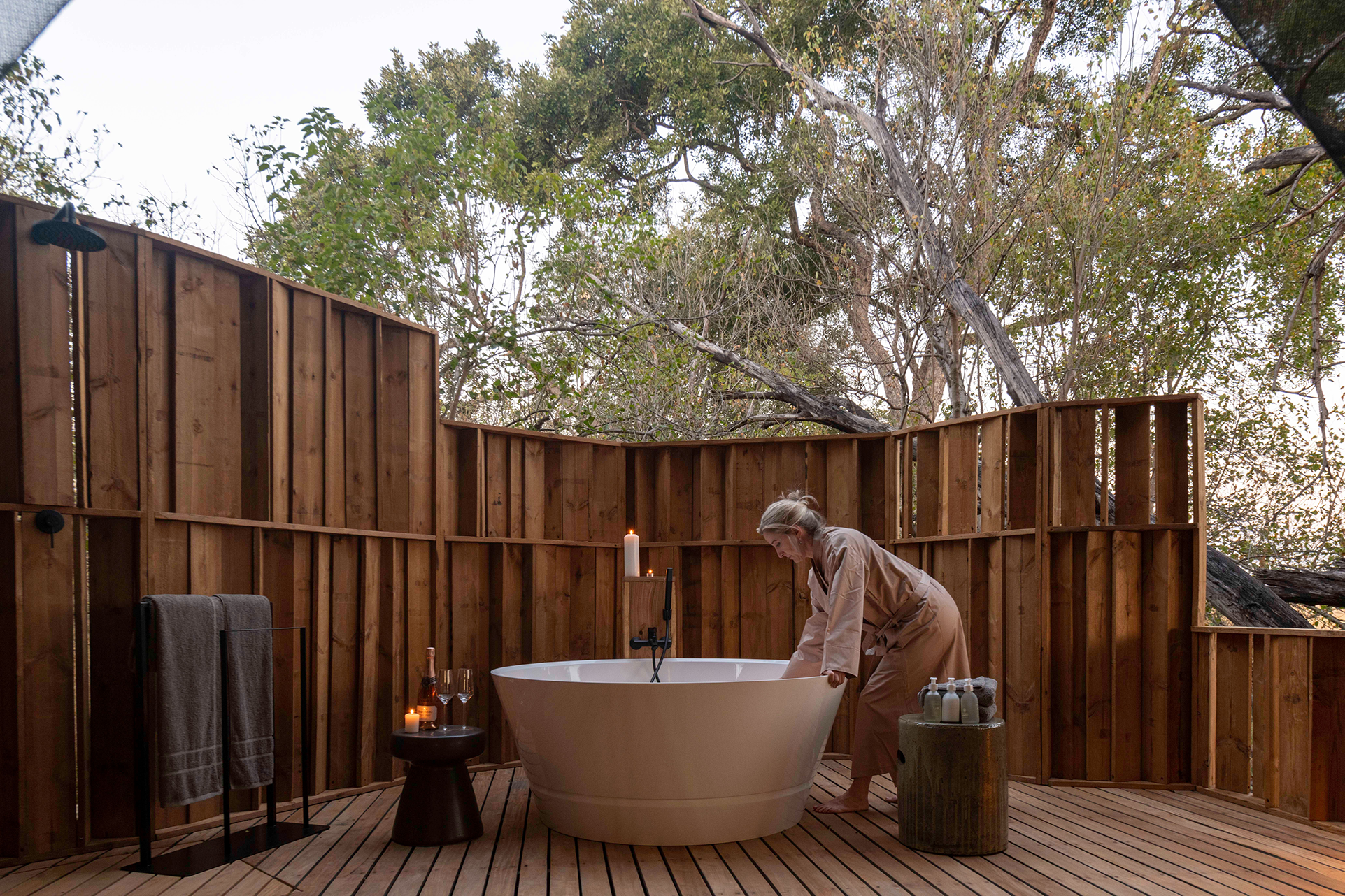 Outdoor Bathtub Double Tent Outdoor Bathtub Double Tent