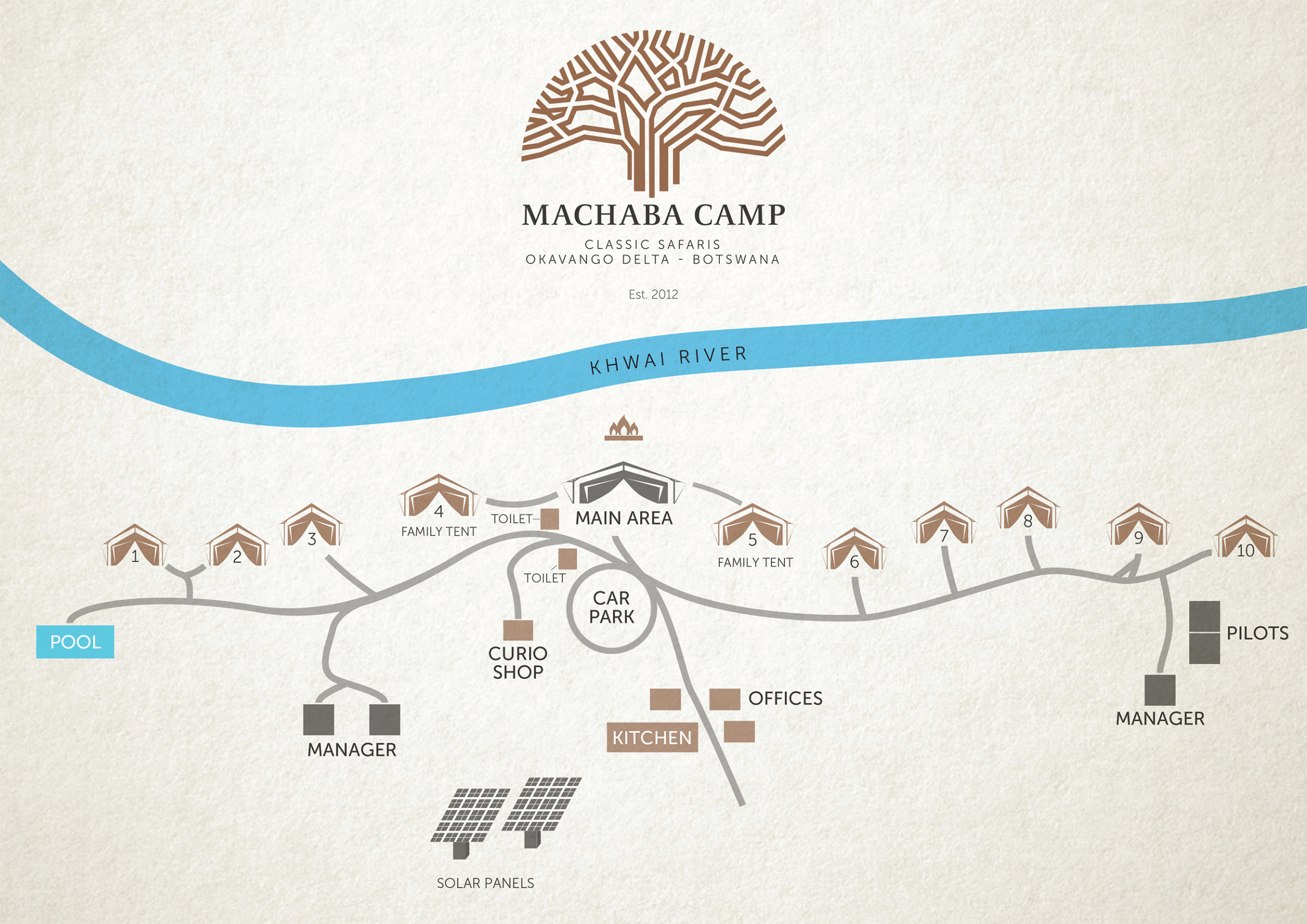 Machaba CampLayout MachabaCamp Machaba CampLayout MachabaCamp
