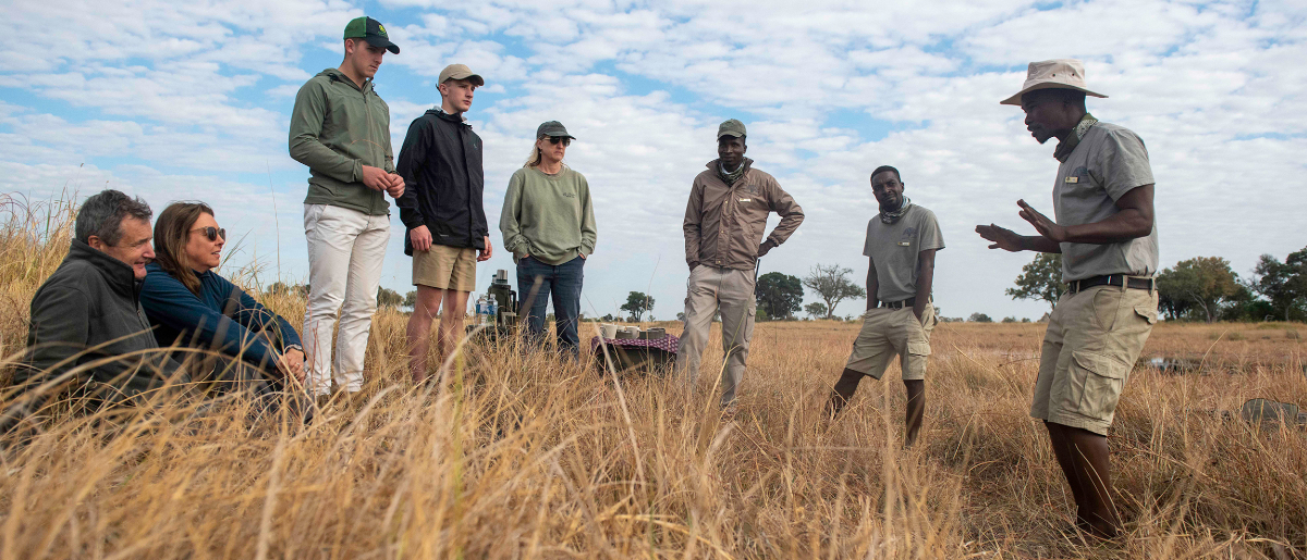 Machaba Safaris   Botswana Safaris   Okavango Delta   Kiri Camp   Hightlight   Game Viewing On Foot 1