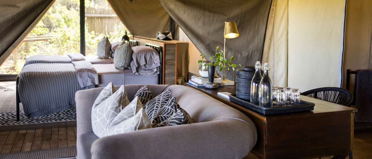 Machaba Botswana Okavango Delta Little Machaba Room Lounge Highlight Machaba Botswana Okavango Delta Little Machaba Room Lounge Highlight