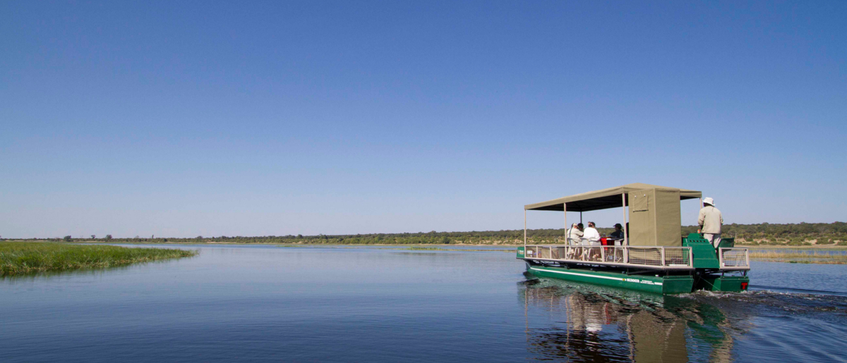 Machaba Botswana Ngoma Experiences Tranquil Cruise On Riverboat