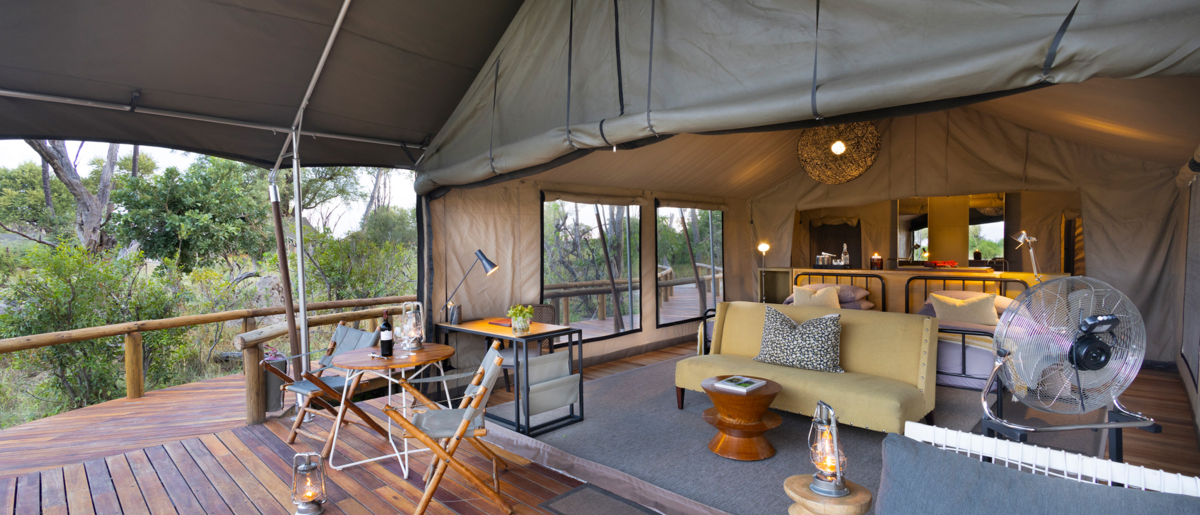 Machaba Safaris Web Botswana Gomoti Camp Highlights Comforts