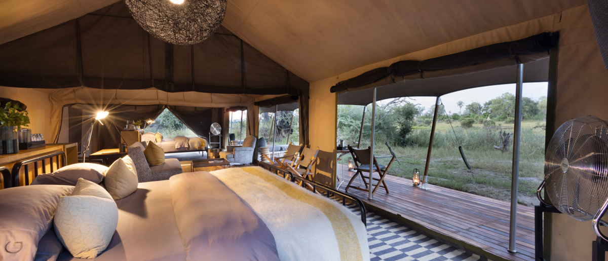 Machaba Safaris Web Botswana Gomoti Camp Highlights Rooms