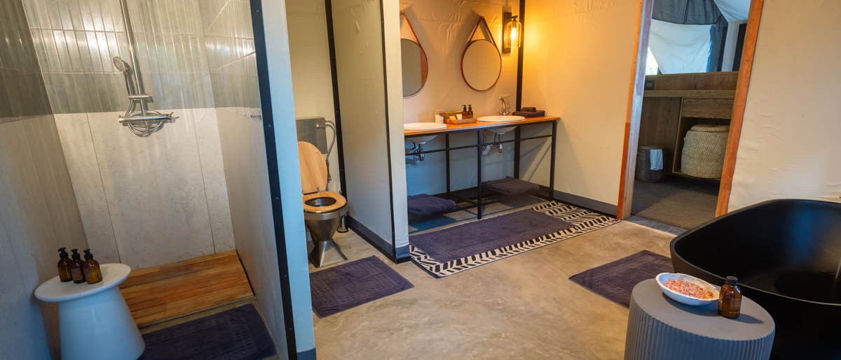 Machaba Safaris Machaba Camp Rooms Bathroom Highlights