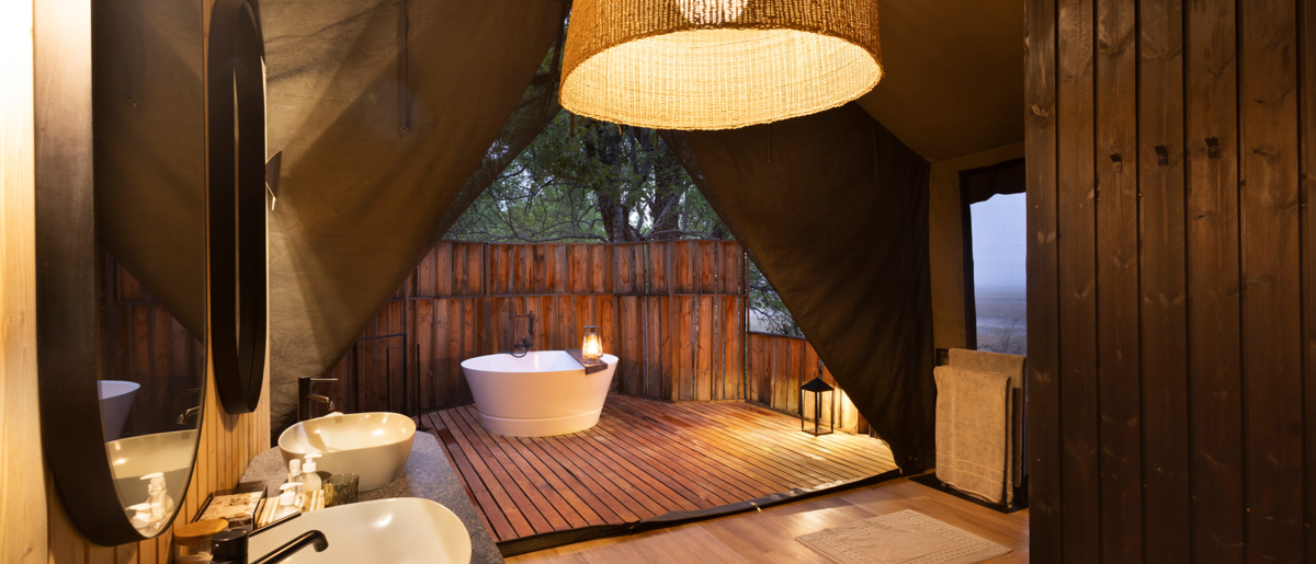 Machaba Safaris Web Kiri Camp Rooms Highlights Modern Bathroom Machaba Safaris Web Kiri Camp Rooms Highlights Modern Bathroom