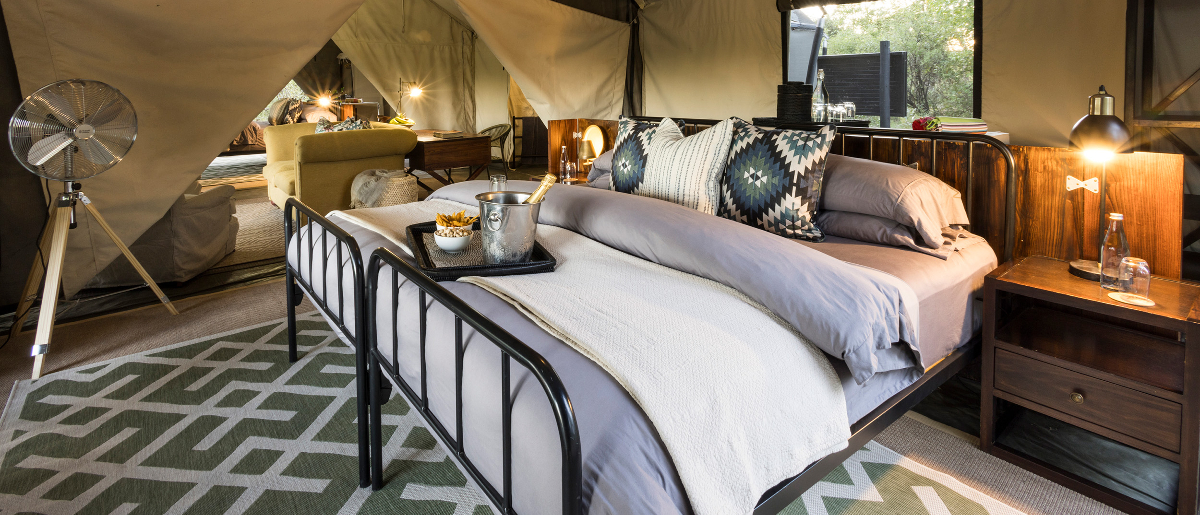 Machaba Safaris Web Botswana Machaba Camp Rooms Highlights Beds