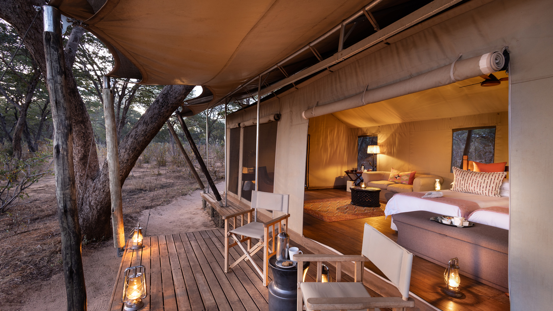 Machaba Zimbabwe Verneys Camp Rooms Banner Exterior