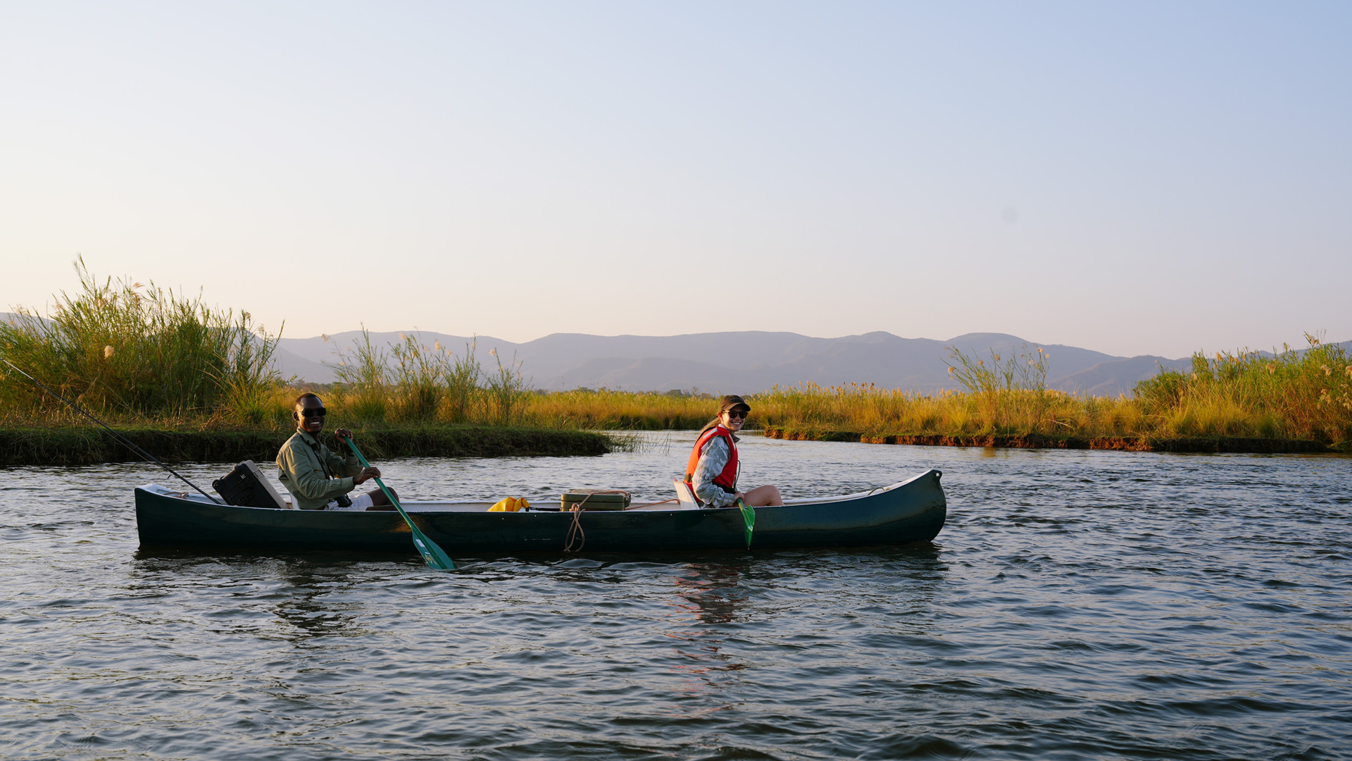 Machaba Web Activity Canoeing Exploring River On Canoe