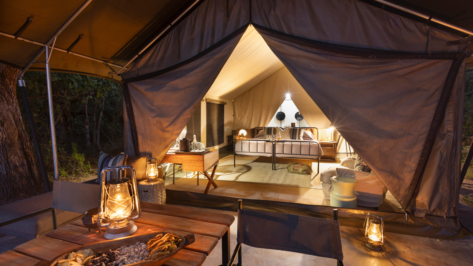 Machaba Safaris Web Botswana Machaba Camp Rooms Banner
