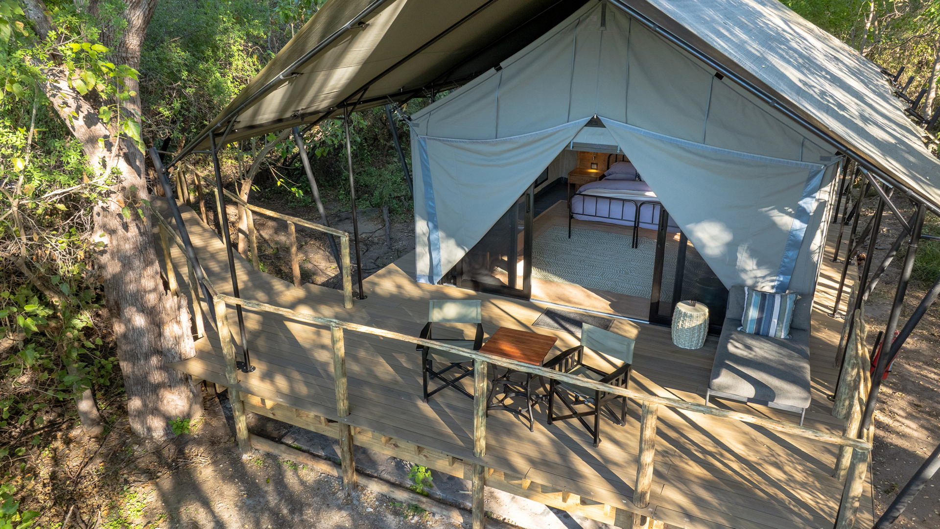 Machaba Safaris Machaba Camp Rooms Tent Exterior Banner