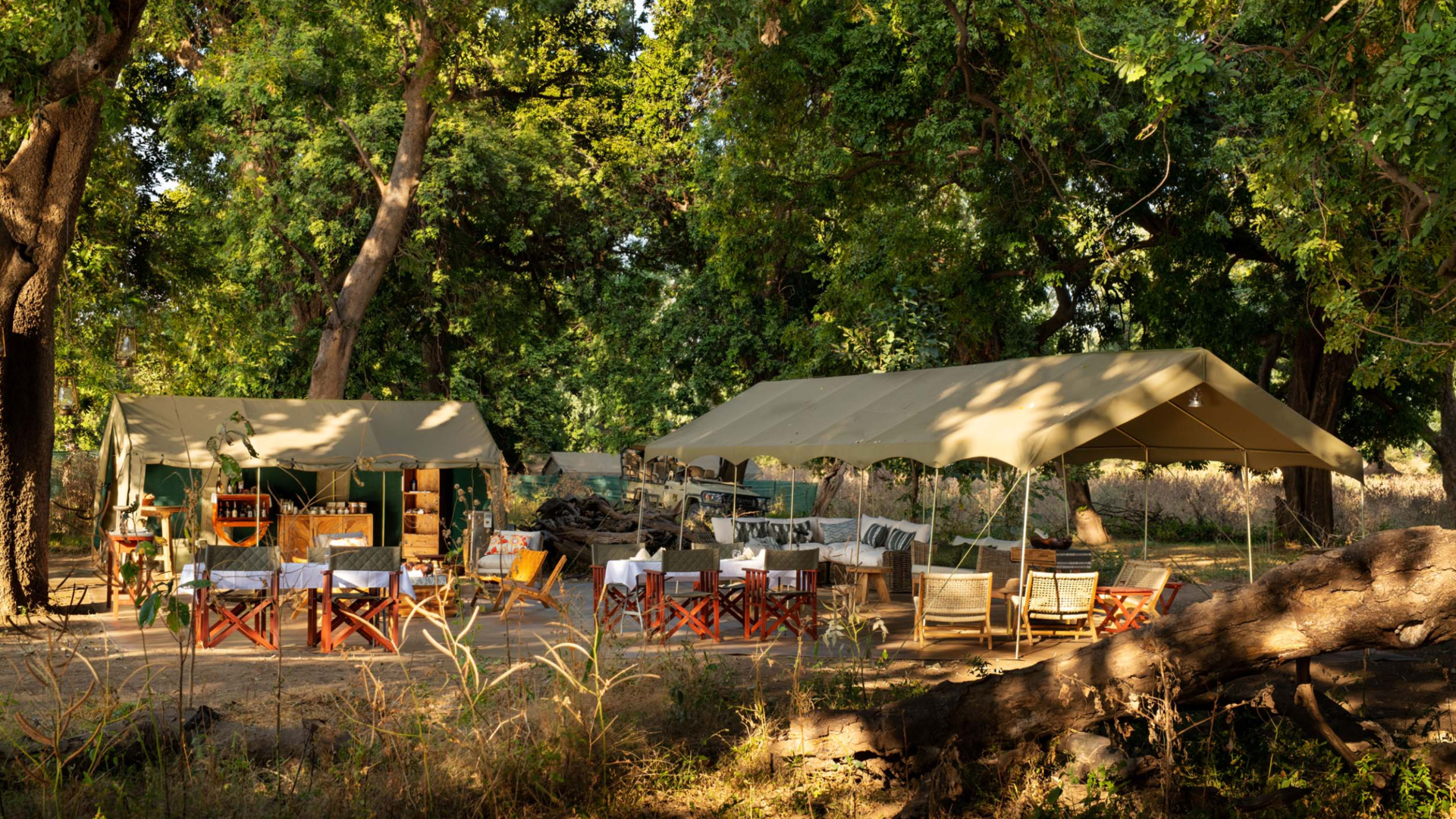 Machaba   Zimbabwe   Mana River Camp   Camp