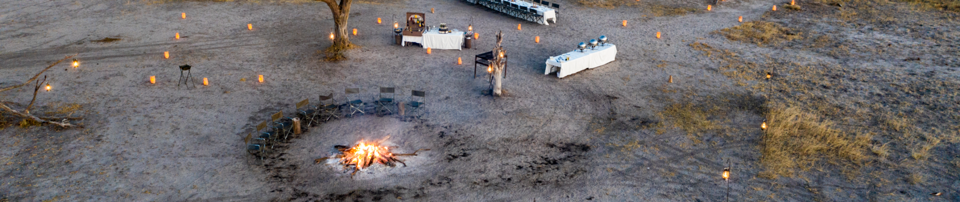 Machaba Camp Wildlife Sightings May 2026 Banner Boma Dinner