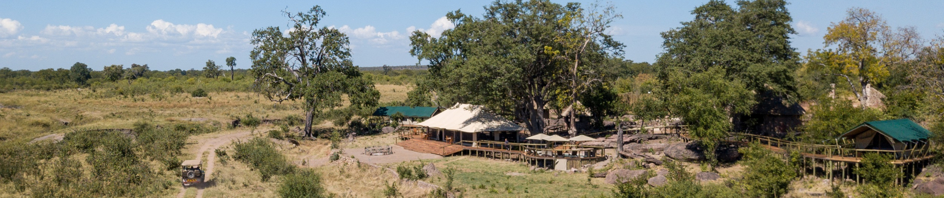 Machaba Deteema Springs Camp Wildlife Sightings October 2025 Banner Deteema Arieal View