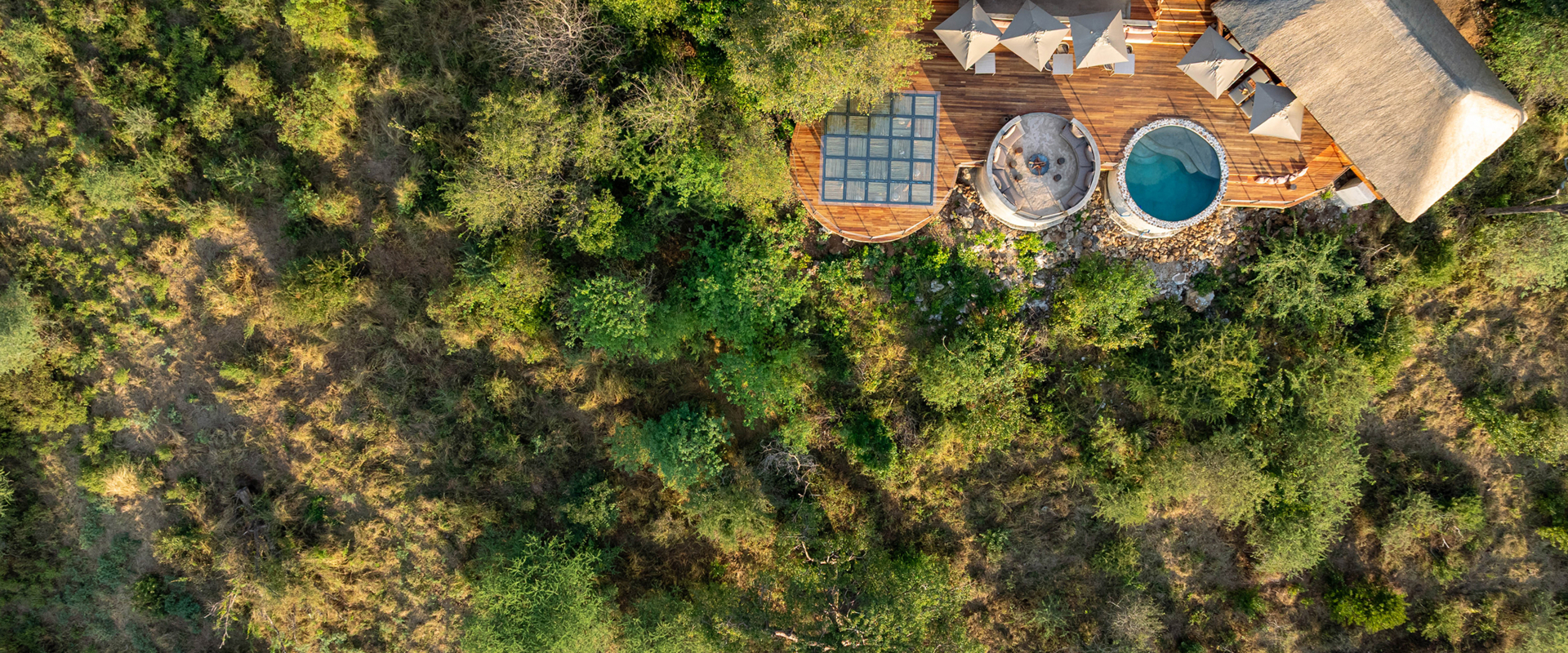 Machaba Web Ngoma Lodge Aerial