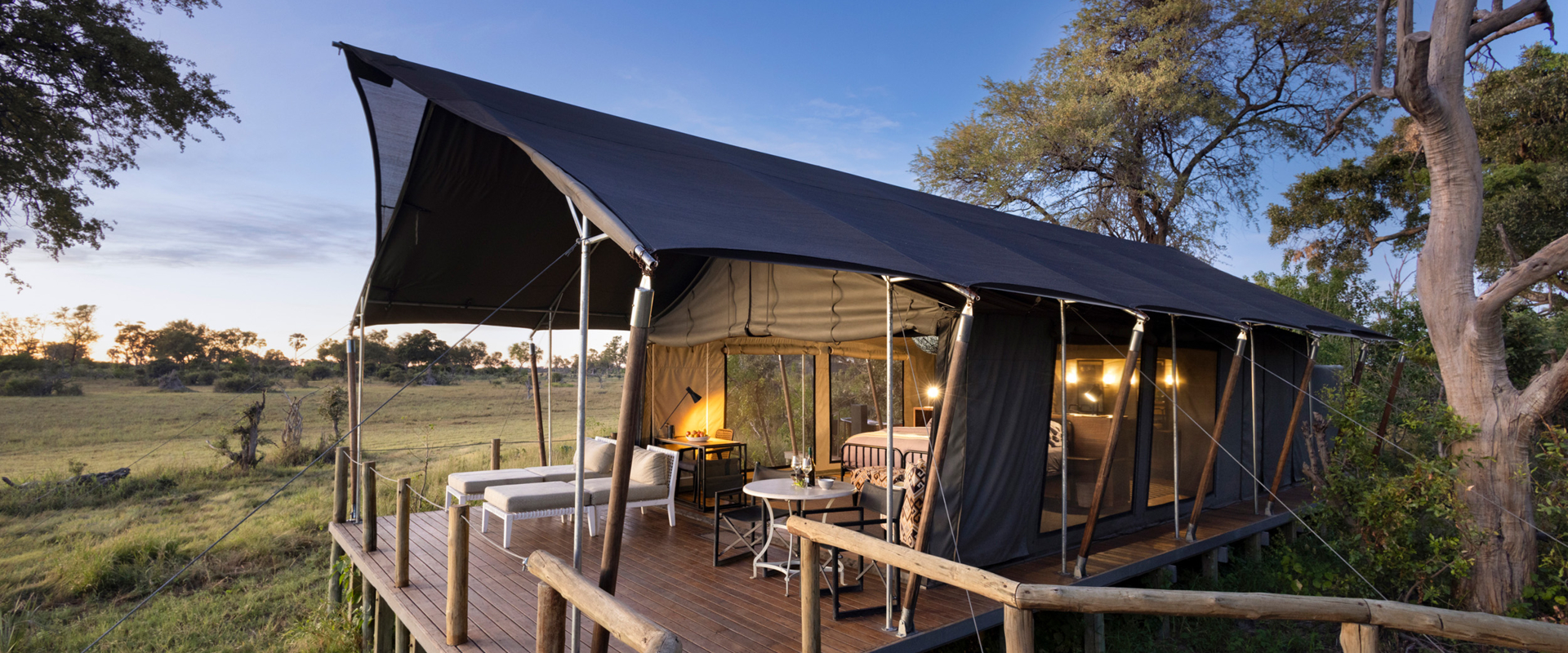 Machaba Web Botswana Gomoi Private Walkway To Room