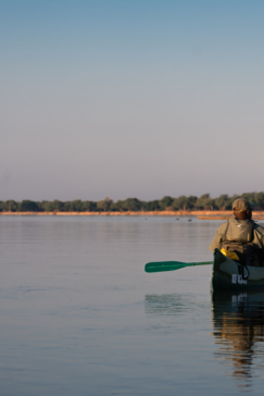 Mana River Camp Machaba Safaris Canoe Zambezi