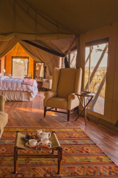 Machaba Botswana Zimbabwe Ultimate Safari Destination Tented Camp Interior