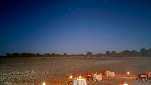 Kiri Camp Dinner under the stars Kiri Camp Dinner under the stars