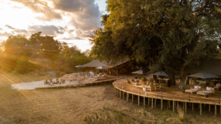 Machaba Safaris Botswana Okavango Delta Kiri Camp Aerial View Machaba Safaris Botswana Okavango Delta Kiri Camp Aerial View