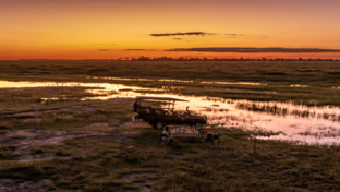 Sunset at Ngoma Safari Lodge Sunset at Ngoma Safari Lodge