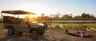 Machaba Safaris Botswana Machaba Sundowners On River Banks Machaba Safaris Botswana Machaba Sundowners On River Banks