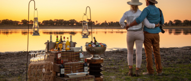 Machaba Safaris Botswana Gomoti Plains Sundowners Machaba Safaris Botswana Gomoti Plains Sundowners