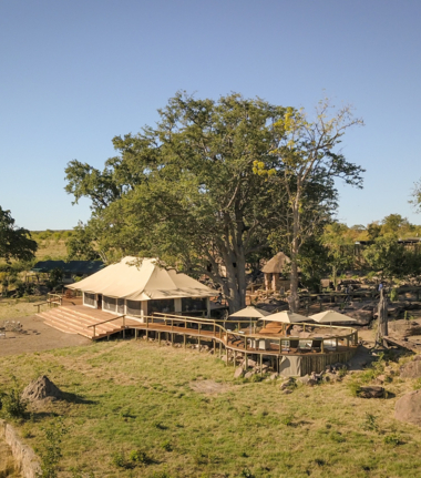 Machaba Deteema Springs Camp  November Sightings Extirior View Machaba Deteema Springs Camp  November Sightings Extirior View