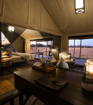 Botswana Okavango Delta Machaba Camp Room