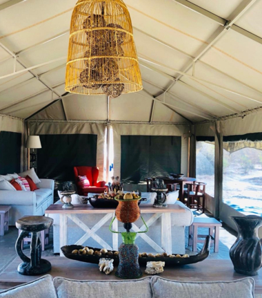 Machaba Ingwe Pan Camp Wildlife Sightings October 2025 Ingwe Pan Common Area