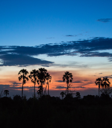 Botswana Okavango Delta Machaba Sunset Botswana Okavango Delta Machaba Sunset