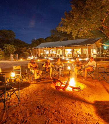 Machaba Gomoti Verneys Camp  November Sightings Accomodation Camp Fire