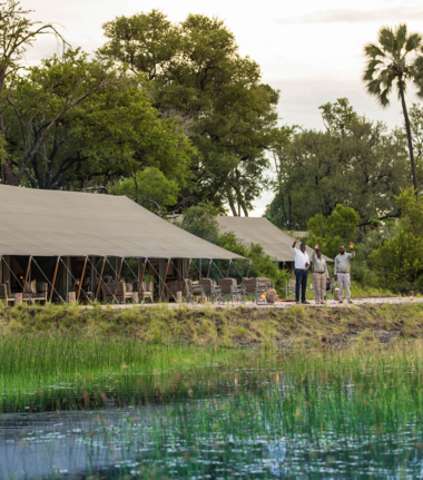 Machaba Safaris Botswana Gomoti Plains Lodge