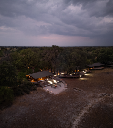 Machaba Kiri Camp Wildlife Sightings March 2026 Kiri Camp In The Evening