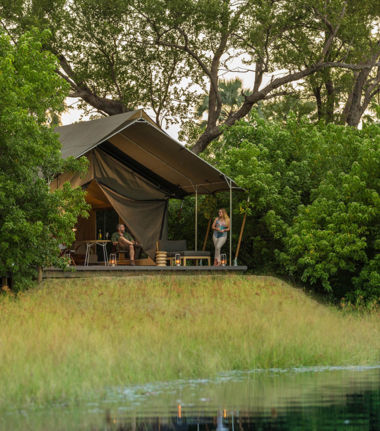 Machaba Safaris Botswana Gomoti Plains Luxury Tents