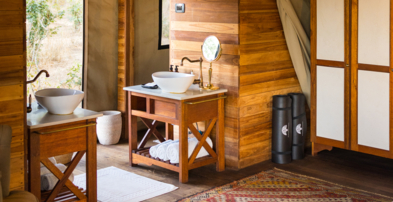 Machaba Zimbabwe Verneys Camp Rooms Bathrrom