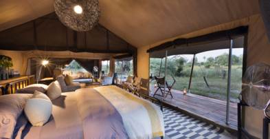 Machaba Safaris Web Botswana Gomoti Camp Family Room View