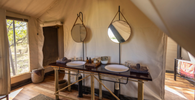 Machaba Safaris Web Botswana Machaba Camp Rooms Gallery Bathroom