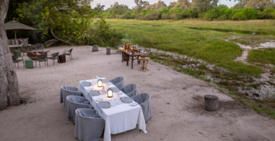 Machaba Safaris Machaba Camp Gallery Outdoor Dining
