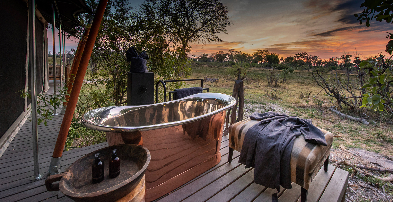 Machaba Botswana Okavango Delta Gomoti Private Gallery Rooms Bath View