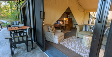 Machaba Safaris Machaba Camp Family Room Gallery Lounge Exterior