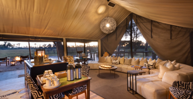 Machaba Web Botswana Gomoi Private Tent Interior