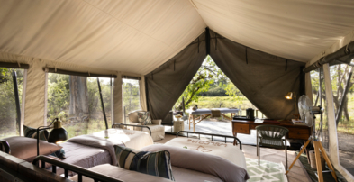Machaba Safaris Web Botswana Machaba Camp Rooms Gallery View From Tent