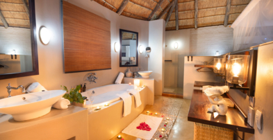 Machaba Safaris Web Ngoma Lodge Suites Double Room Bathroom Machaba Safaris Web Ngoma Lodge Suites Double Room Bathroom