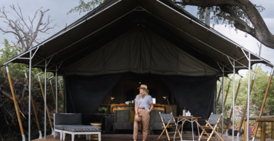 Machaba Safaris Web Botswana Gomoti Camp Double Room Exterior