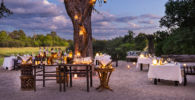 Machaba Botswana Okavango Delta Little Machaba Gallery Outdoors Dining