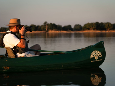 Mana River Camp Machaba Safaris Canoe
