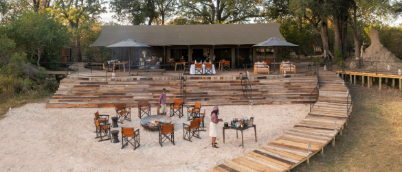 Machaba Web Kiri Camp Main Tent